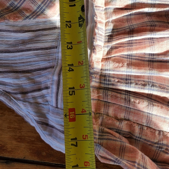 Free People bohemian country backless Dress sz M - Picture 13 of 17